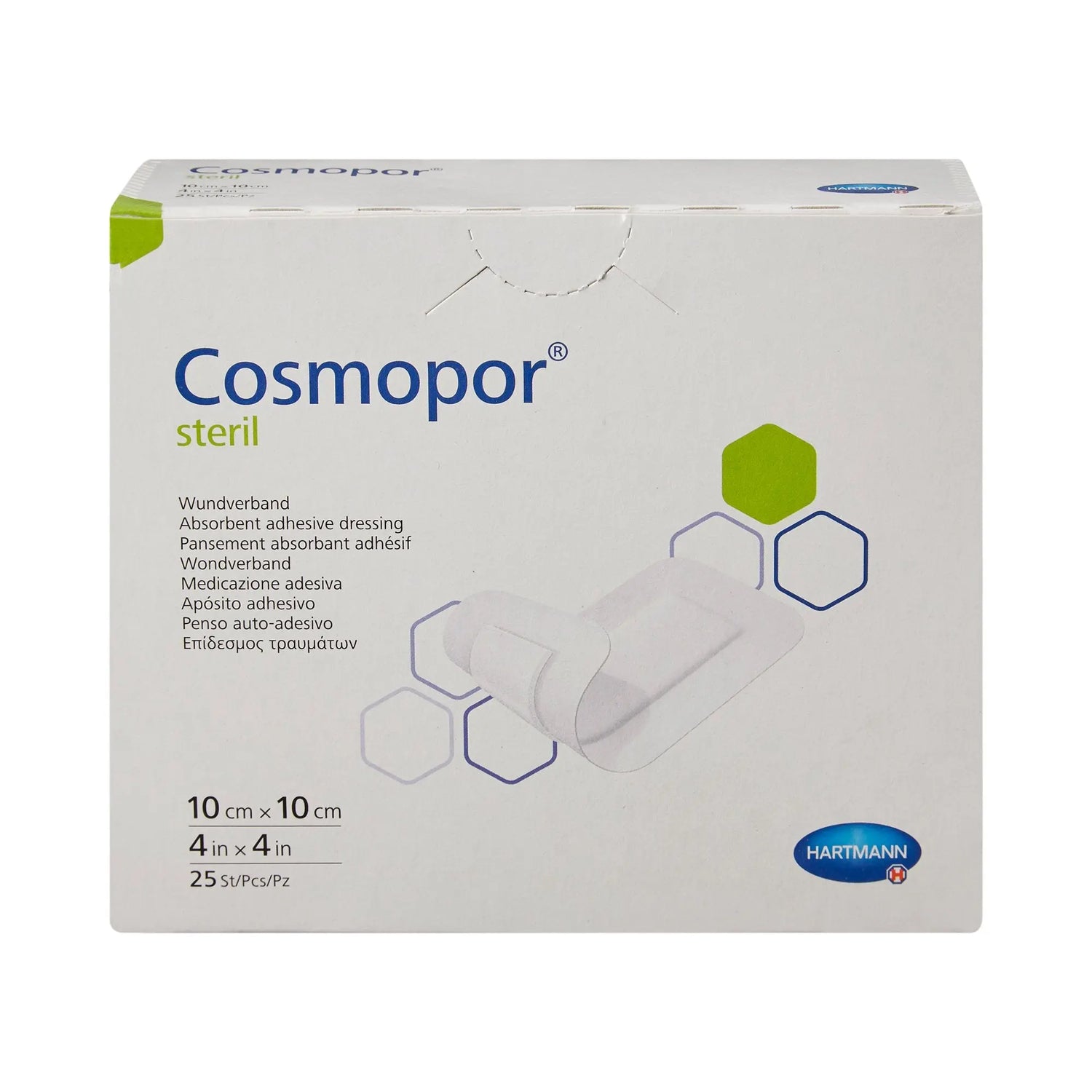Cosmopor® Adhesive Dressing, 4 x 4 Inch - getMovility