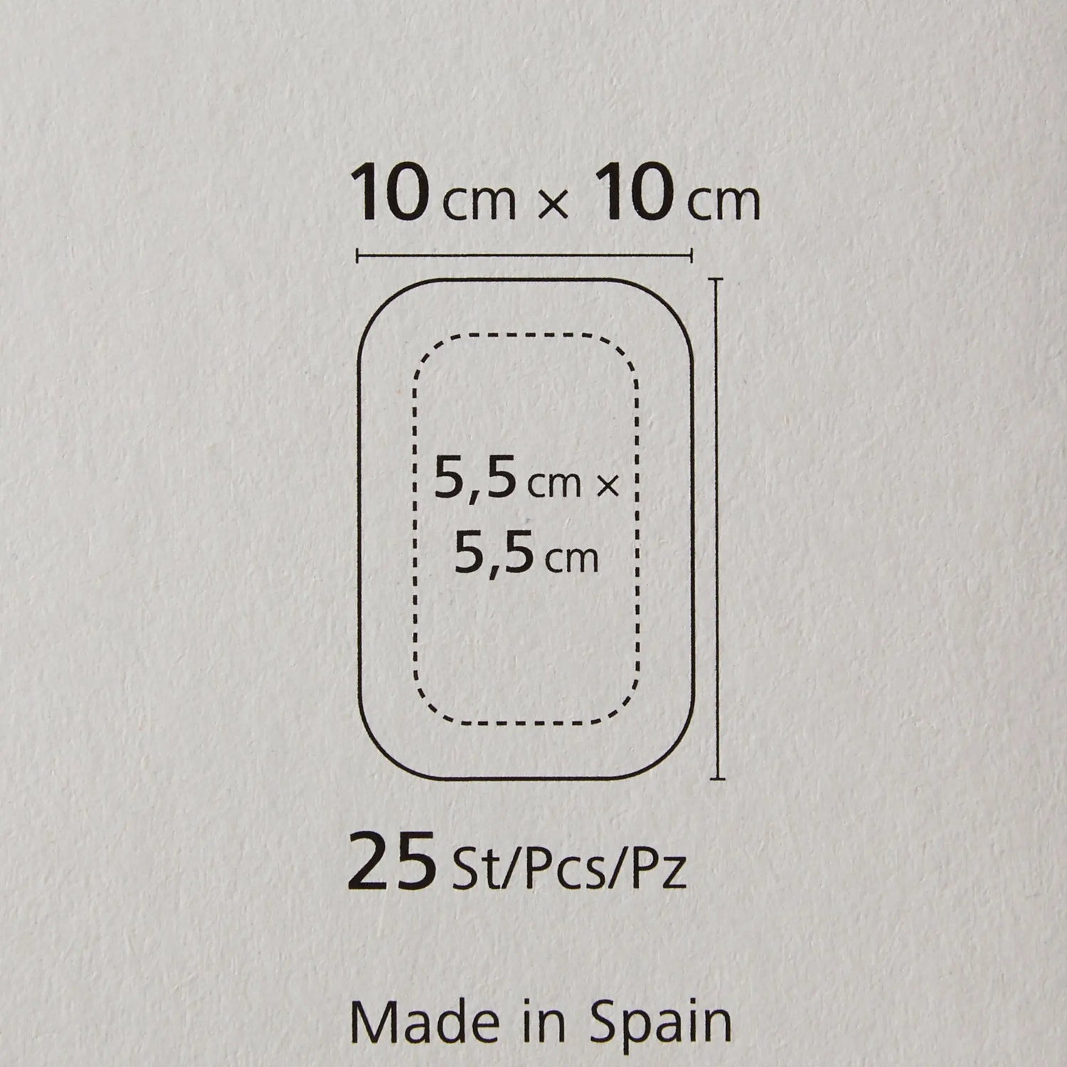 Cosmopor® Adhesive Dressing, 4 x 4 Inch - getMovility