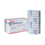 Cover-Roll® Stretch Nonwoven Polyester Dressing Retention Tape, 4 Inch x 2 Yard, White Cover-Roll® Stretch