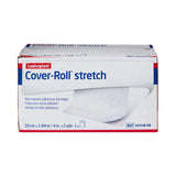 Cover-Roll® Stretch Nonwoven Polyester Dressing Retention Tape, 4 Inch x 2 Yard, White Cover-Roll® Stretch