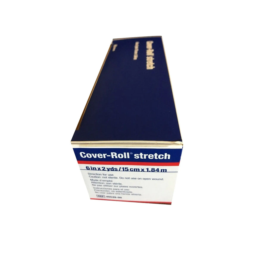 Cover-Roll® Stretch Nonwoven Polyester Dressing Retention Tape, 6 Inch x 2 Yard, White Cover-Roll® Stretch