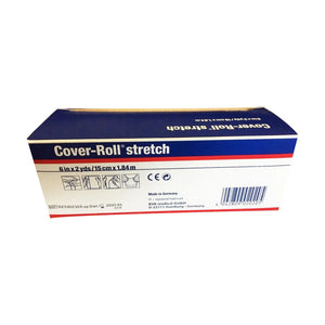 Cover-Roll® Stretch Nonwoven Polyester Dressing Retention Tape, 6 Inch x 2 Yard, White Cover-Roll® Stretch