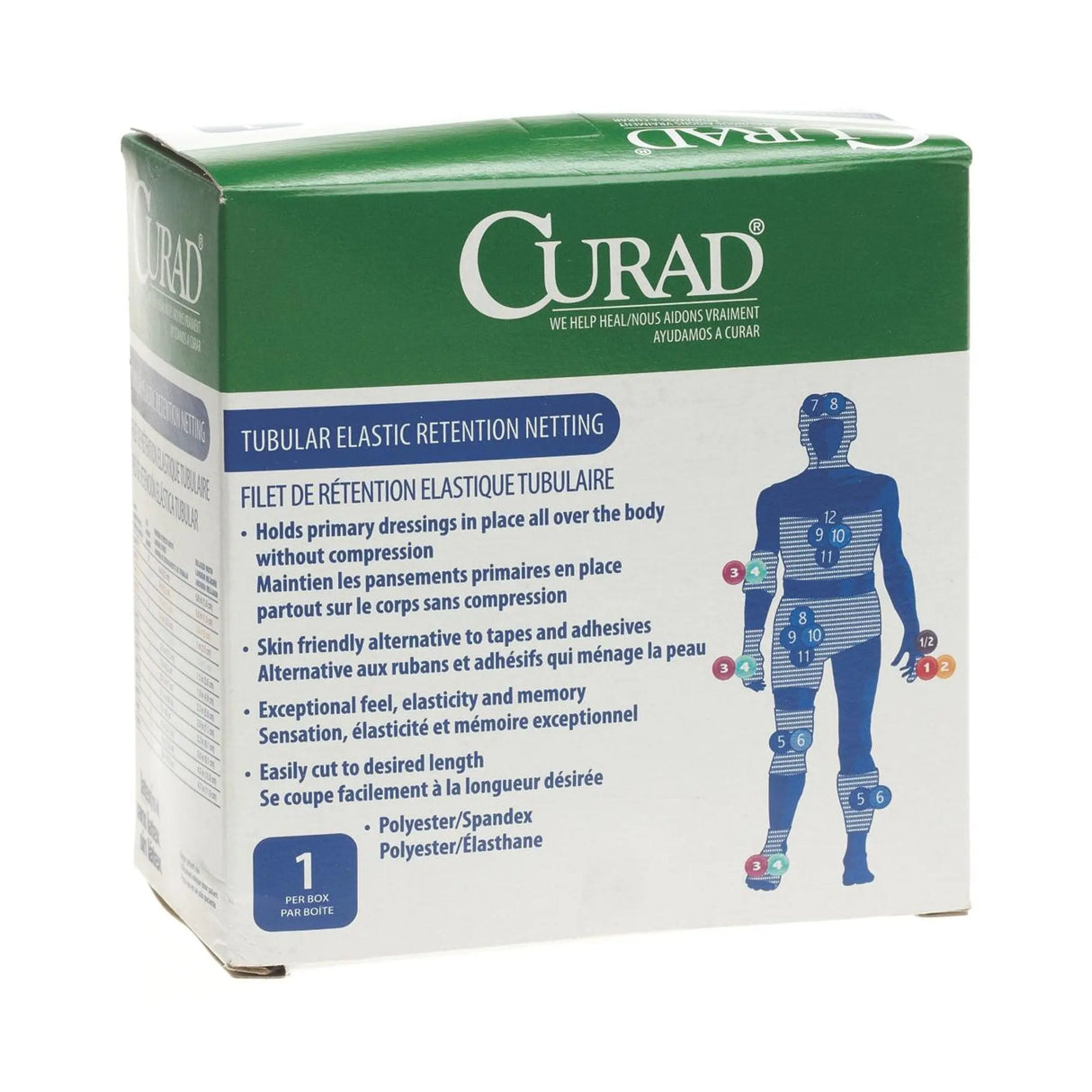 Curad® Elastic Net Dressing, 17 Inch x 25 Yard Curad®