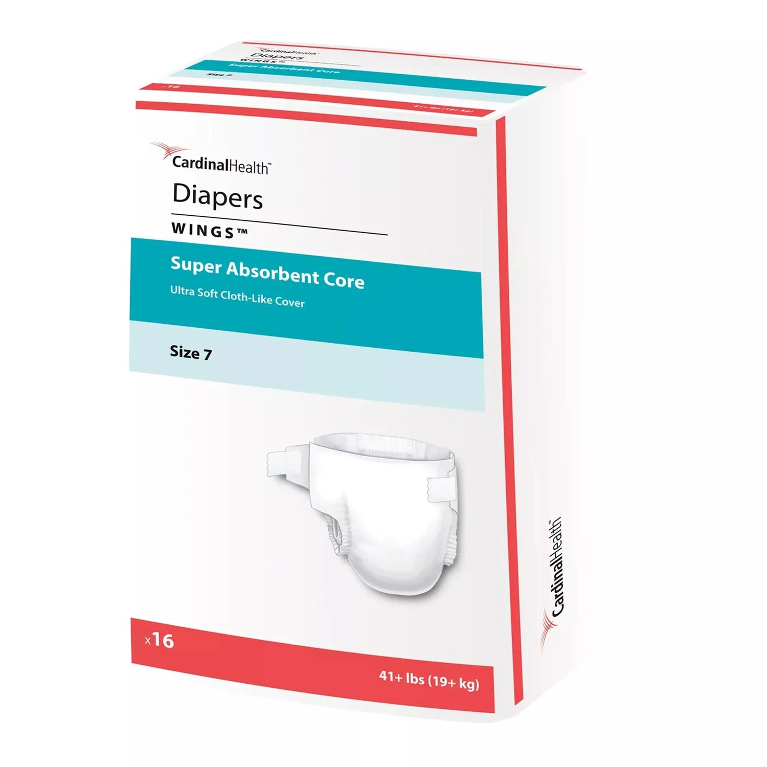 Curity Unisex Baby Diapers, Heavy Absorbency, Disposable, Size 7, 41+ LBS Curity™