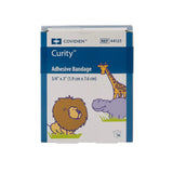 Curity™ Zoo Design Adhesive Strip, ¾ x 3 Inch Curity™