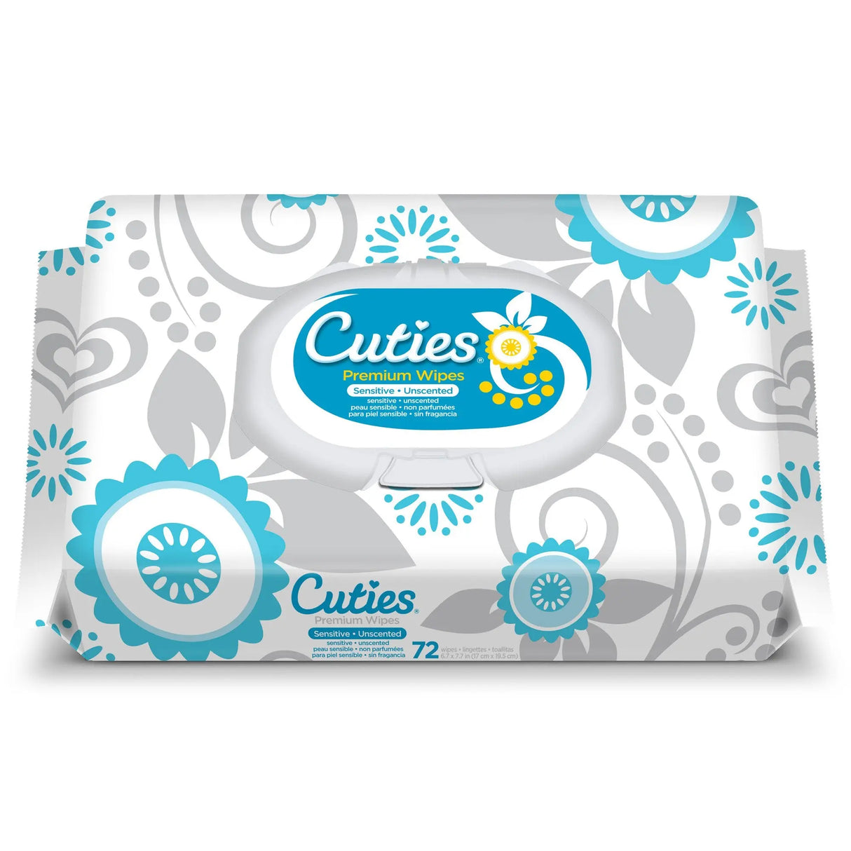 Cuties Baby Wipes, Soft Pack, Aloe, Unscented - getMovility