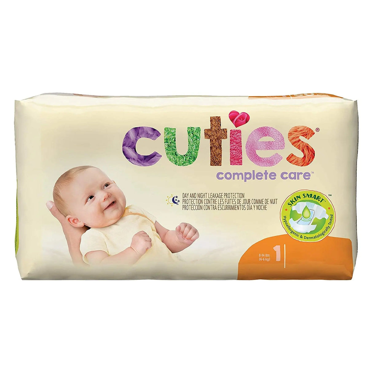 Cuties Complete Care Diapers, Size 1 Cuties® Complete Care