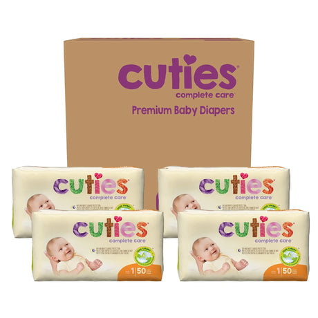 Cuties® Premium Diaper, Size 1 Cuties®