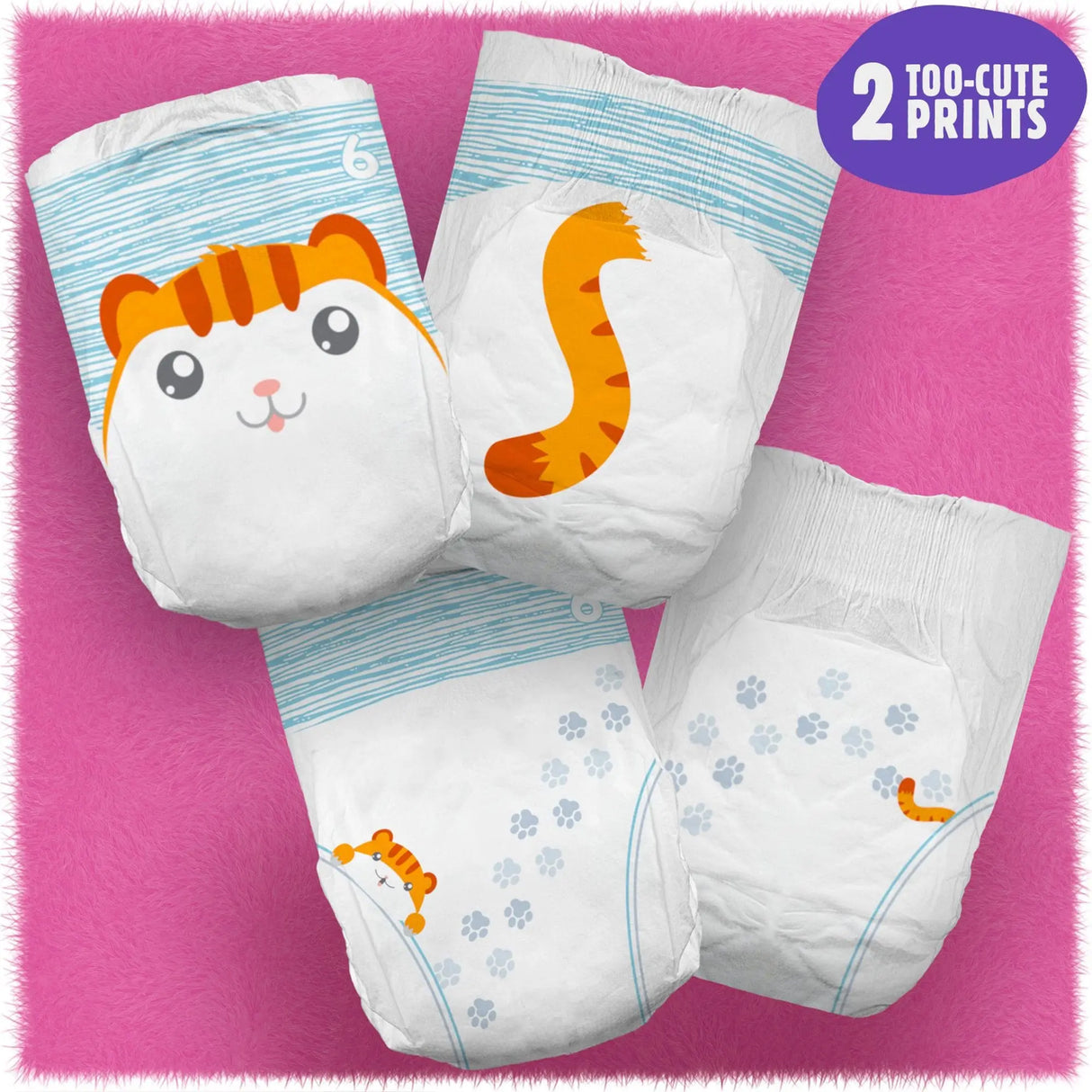 Cuties® Premium Diaper, Size 6 Cuties® Complete Care