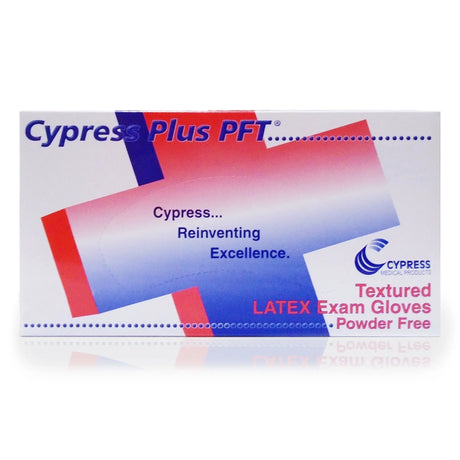 Cypress Plus® PFT Latex Exam Glove, Extra Small, Ivory Cypress Plus® PFT