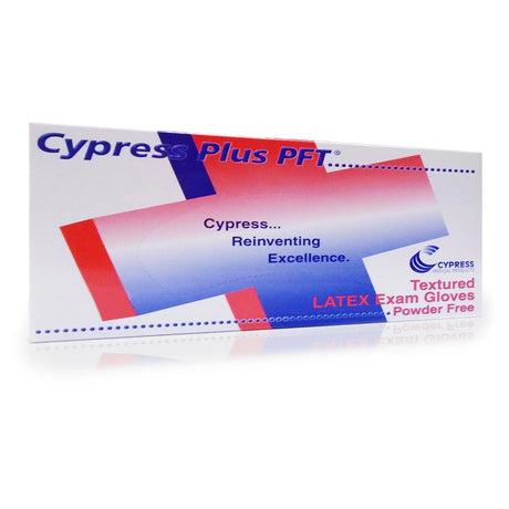 Cypress Plus® PFT Latex Exam Glove, Extra Small, Ivory Cypress Plus® PFT