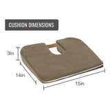 DMI® Foam Coccyx Support Seat Cushion DMI® Sloping