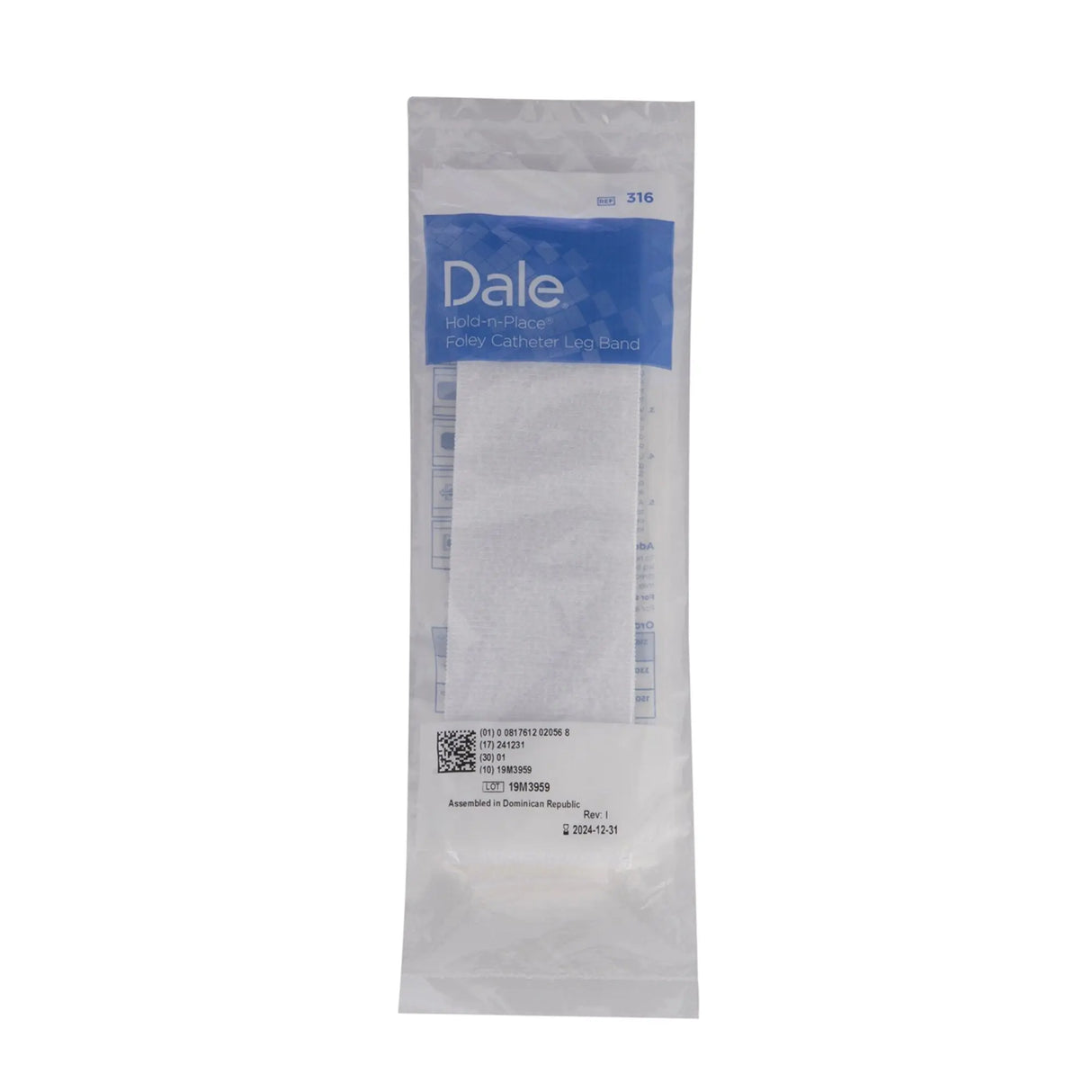 Dale® Leg Strap, Up to 30 Inches Hold-N-Place™