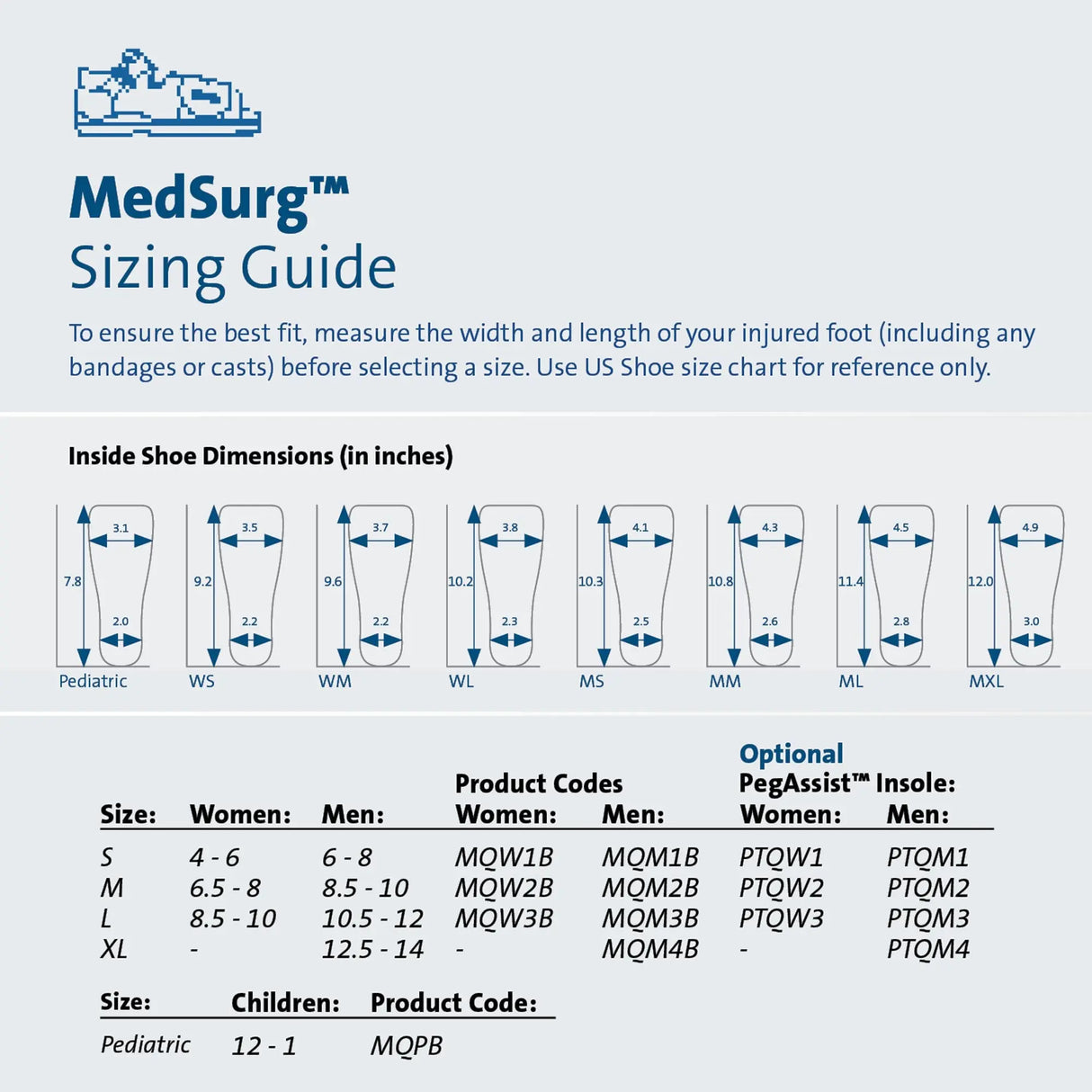 Darco International MedSurg Post-Op Shoe MedSurg™