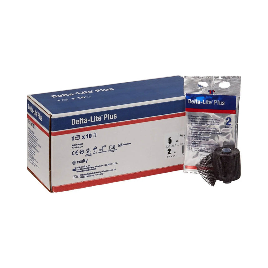 Delta-Lite® Plus Black Cast Tape, 4 Inch x 4 Yard Delta-Lite® Plus