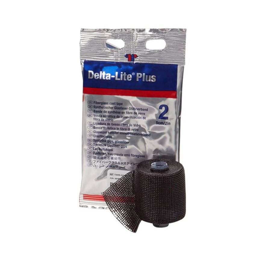 Delta-Lite® Plus Black Cast Tape, 4 Inch x 4 Yard Delta-Lite® Plus