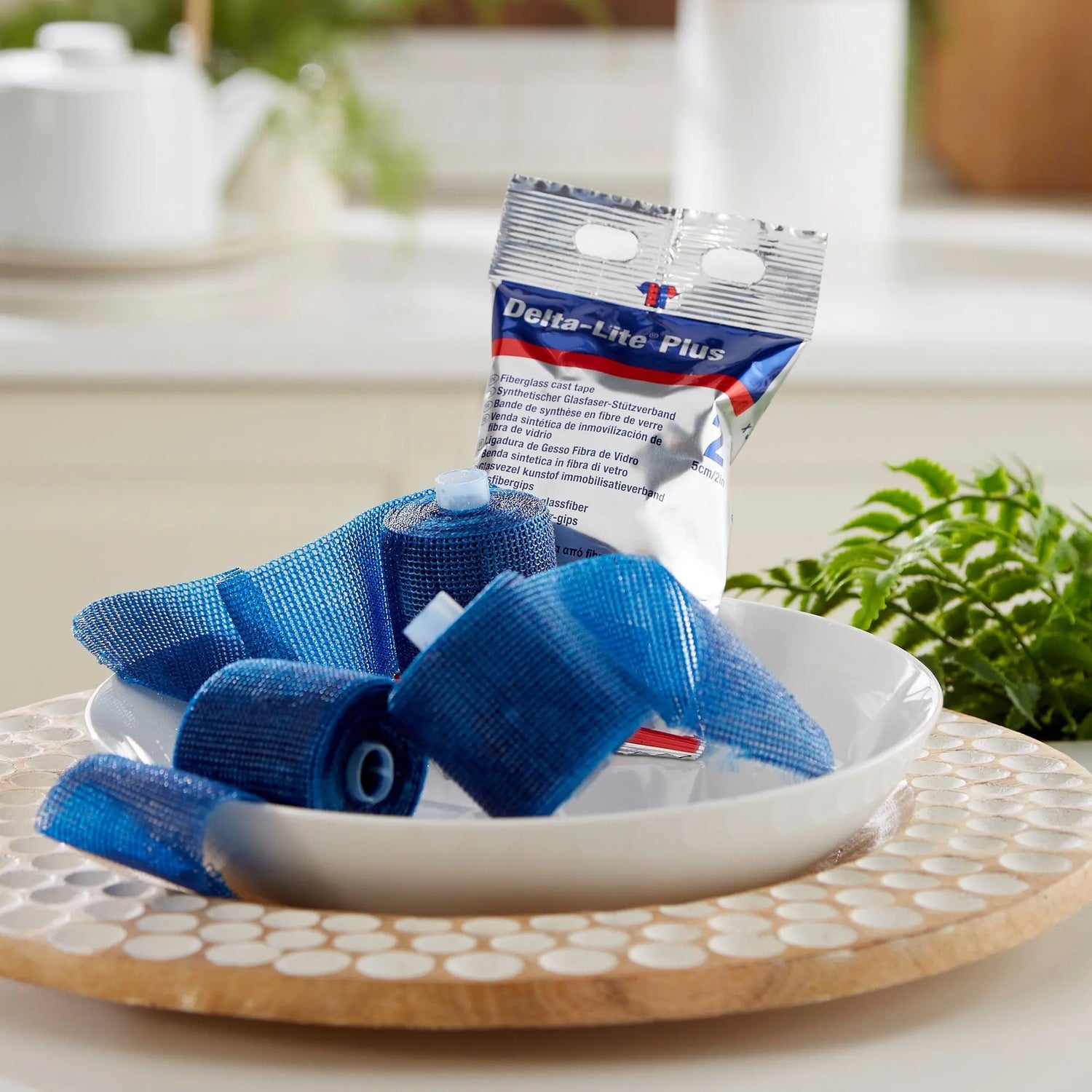 Delta-Lite® Plus Dark Blue Cast Tape, 2 Inch x 4 Yard Delta-Lite® Plus