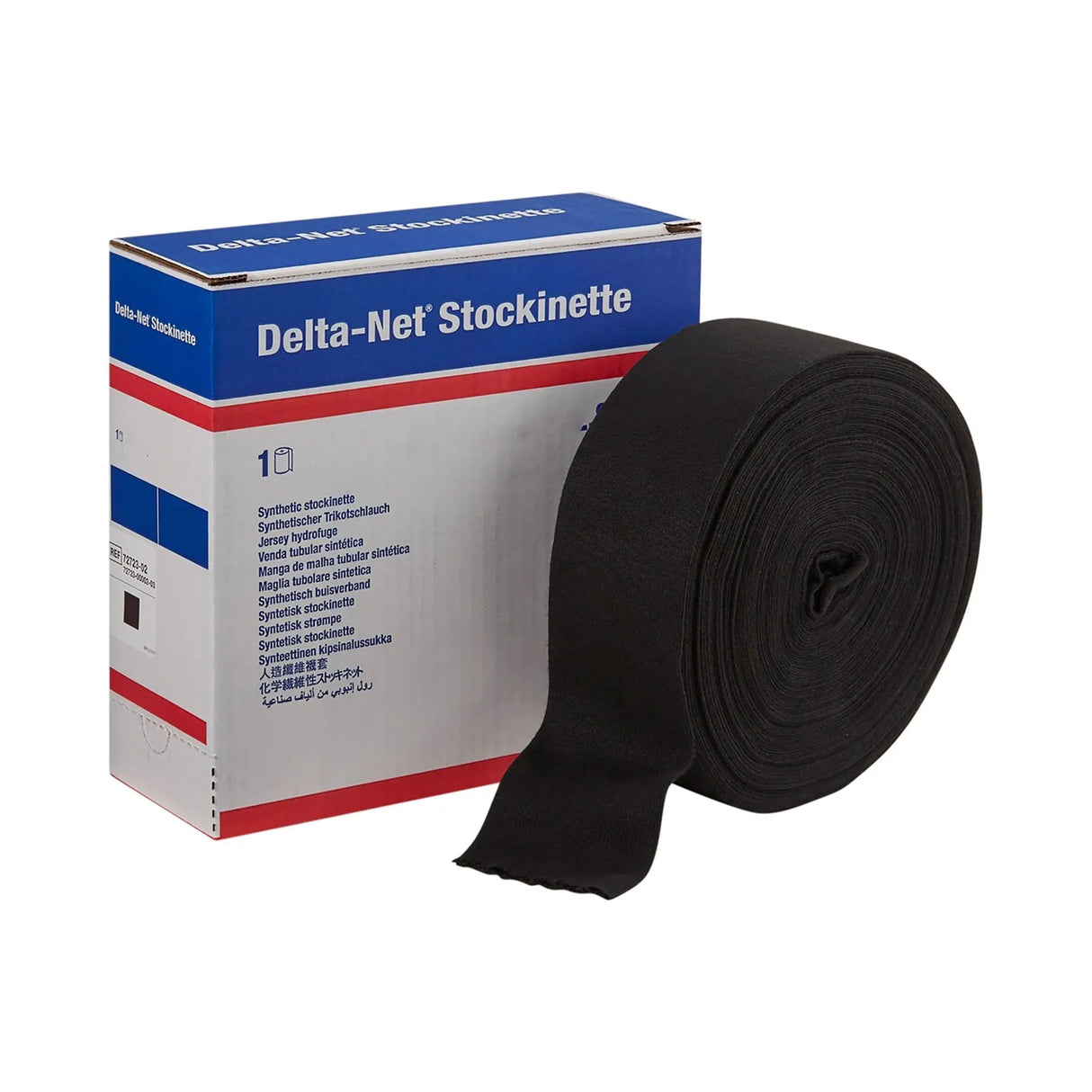 Delta-Net® Black Synthetic Compression Stockinette, 2 Inch x 25 Yard Delta-Net®