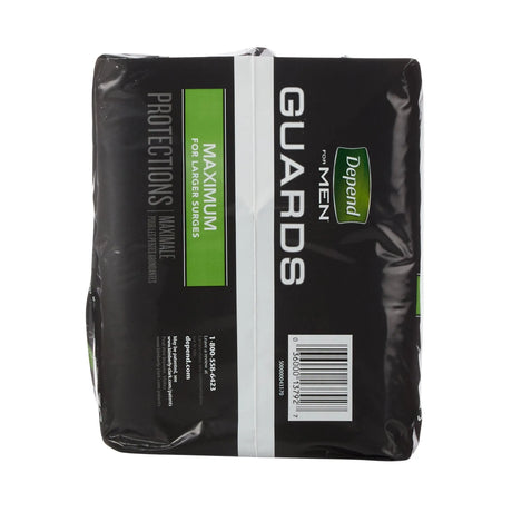 Depend Guards Incontinence Pads, Disposable, Maximum Absorbency, 12" Length - getMovility