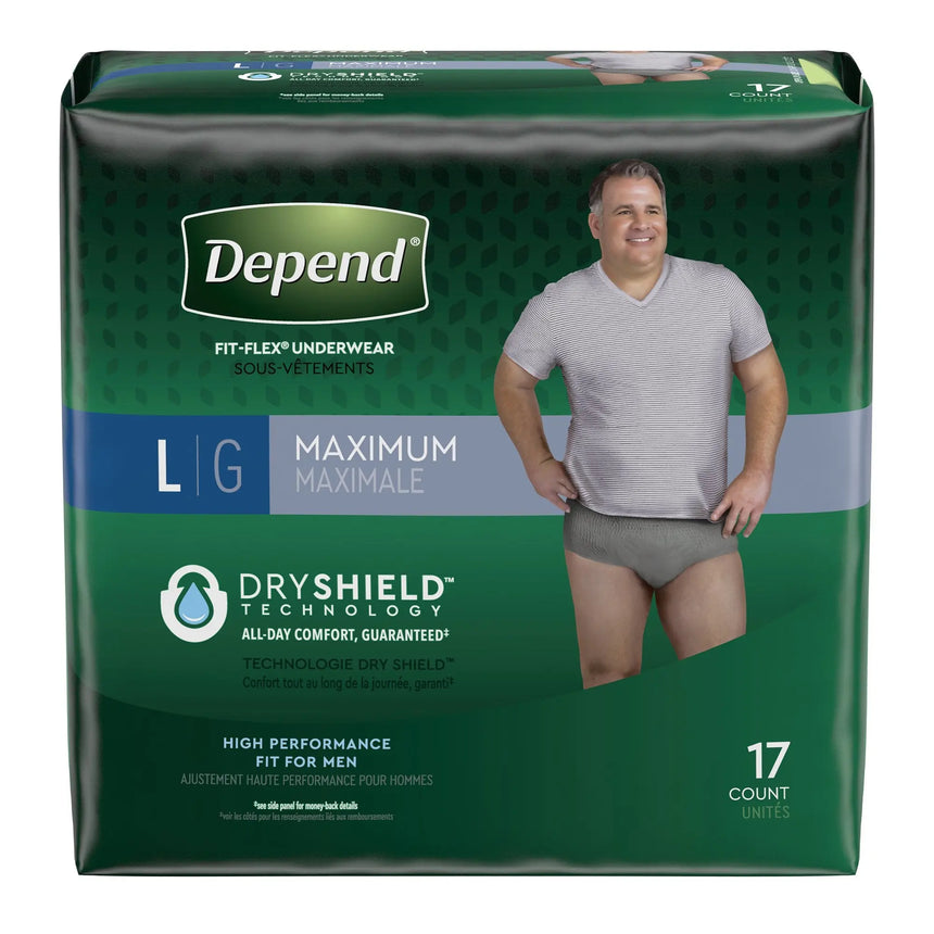Depend® FIT-FLEX® Absorbent Underwear for Men Depend® FIT-FLEX®
