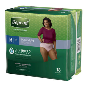 Depend® FIT-FLEX® Womens Absorbent Underwear, Medium, Tan Depend® FIT-FLEX®