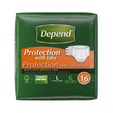 Depend® Maximum Incontinence Brief, Large Depend®