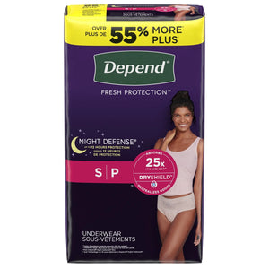 Depend® Night Defense® Absorbent Underwear, Small Depend® Night Defense®