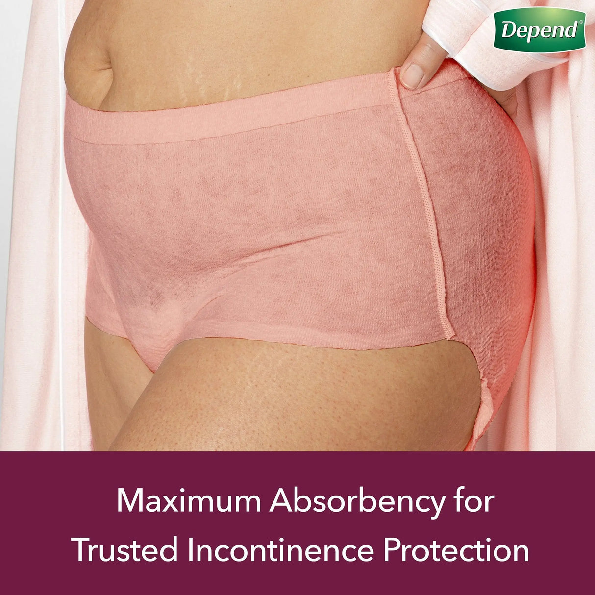 Depend® Silhouette® Absorbent Underwear, Medium Depend® Silhouette®