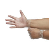 Derma Free™ Vinyl Exam Glove, Large, Clear Derma Free™