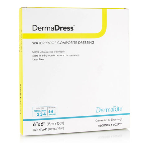 DermaDress® Composite Dressing, 6 x 6 inch DermaDress™