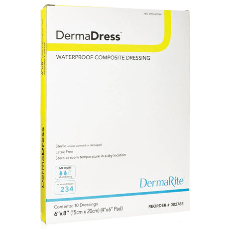 DermaDress® Composite Dressing, 6 x 8 inch DermaDress™