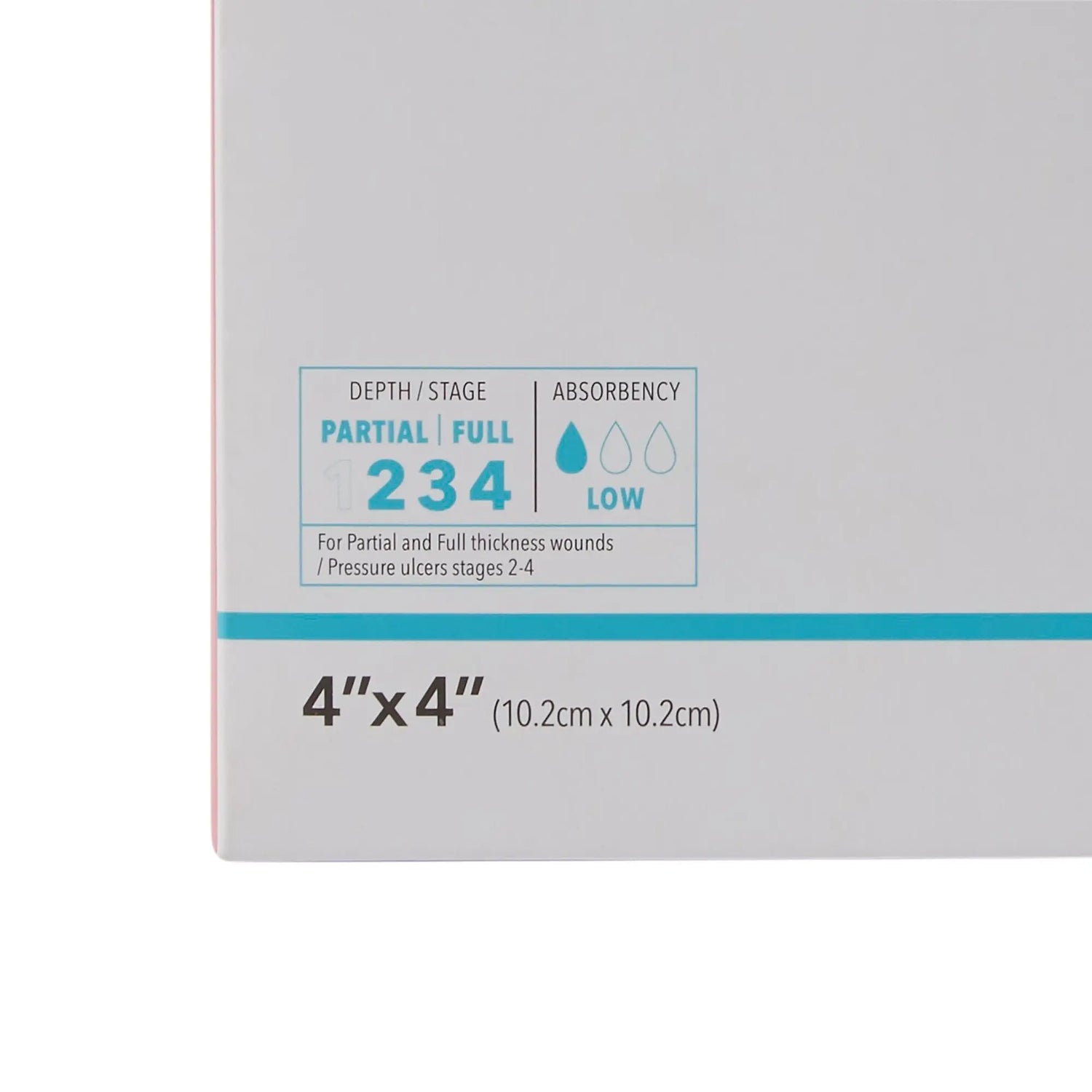 DermaFilm® Hydrocolloid Dressing, 4 x 4 Inch DermaFilm®