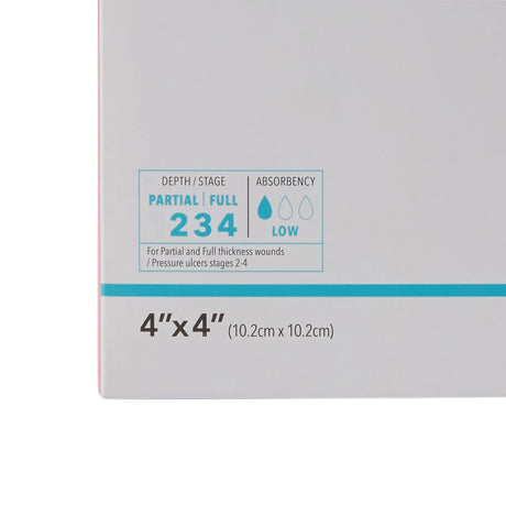 DermaFilm® Hydrocolloid Dressing, 4 x 4 Inch DermaFilm®