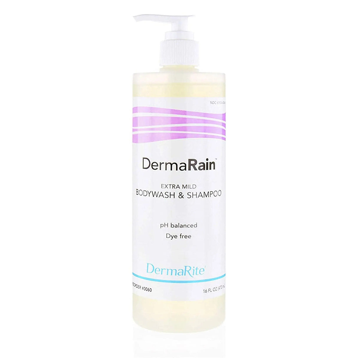 DermaRain® Shampoo and Body Wash 16 oz. Pump Bottle DermaRain®