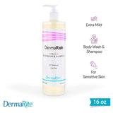 DermaRain® Shampoo and Body Wash 16 oz. Pump Bottle DermaRain®