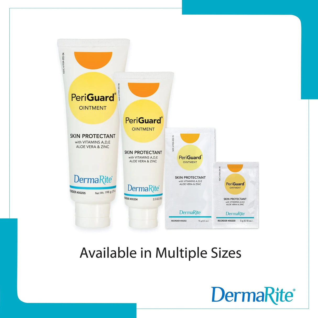 DermaRite PeriGuard Skin Protectant Scented Ointment, 5g Individual Packet PeriGuard®