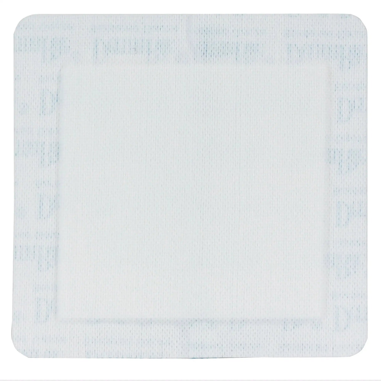 DermaRite® Bordered Gauze White Adhesive Dressing, 2 x 2 Inch DermaRite® Bordered Gauze