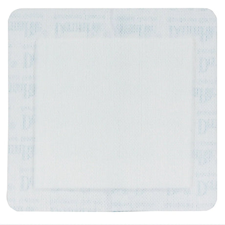 DermaRite® Bordered Gauze White Adhesive Dressing, 2 x 2 Inch DermaRite® Bordered Gauze