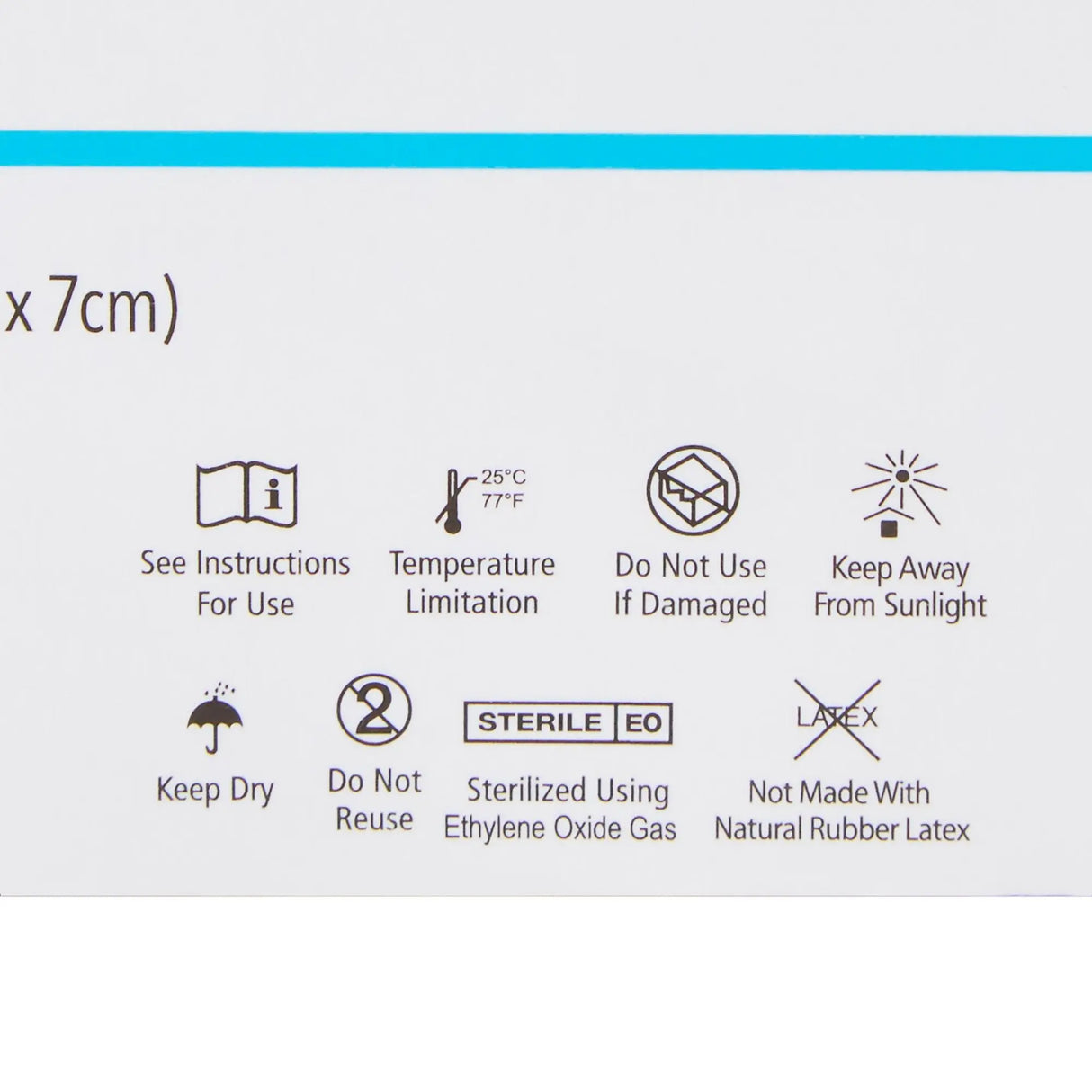 DermaView II™ Transparent Film Dressing, 6 x 7 Centimeter DermaView II™