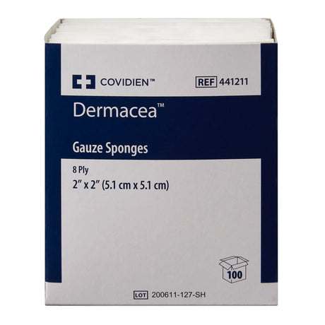 Dermacea™ Sterile Gauze Sponge, 2 x 2 Inch, 8-Ply Dermacea™