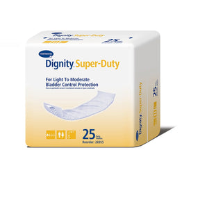 Dignity Incontinence Liner 4" x 12", Moderate Absorbency, Polymer Core, One Size Fits Most Adults, Unisex, Disposable Dignity® Super-Duty