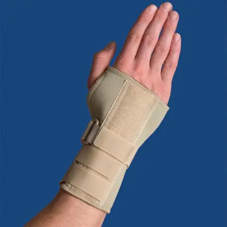 Thermoskin Carpal Tunnel Brace W/ Dorsal Stay Lge Right Beige Movility LLC- CM