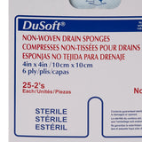 Dumex IV/Drain Split Dressing, 4 x 4 Inch DuSoft®