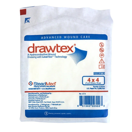 Drawtex® Non-Adherent Dressing, 4 x 4 Inch Drawtex®