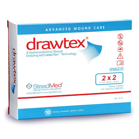 Drawtex® Nonadherent Dressing, 2 x 2 inch Drawtex®