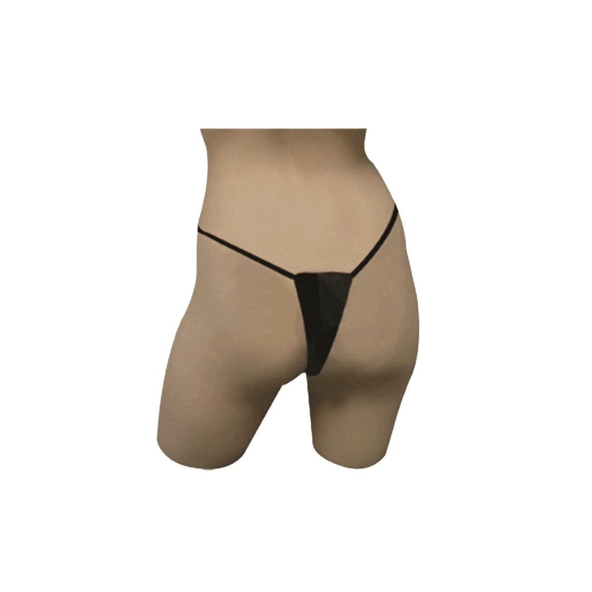 Dukal Reflections™ Spa Thong Panty, Black Reflections™