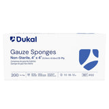 Dukal™ Gauze Sponge, 4 x 4 Inch, 12-Ply Dukal™