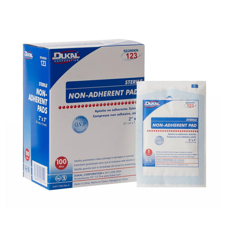 Dukal™ Non-Adherent Dressing, 2 x 3 Inch Dukal™