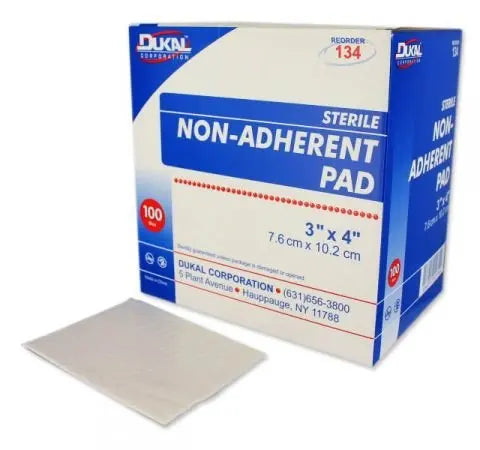 Dukal™ Nonadherent Dressing, 3 x 4 inch Dukal™