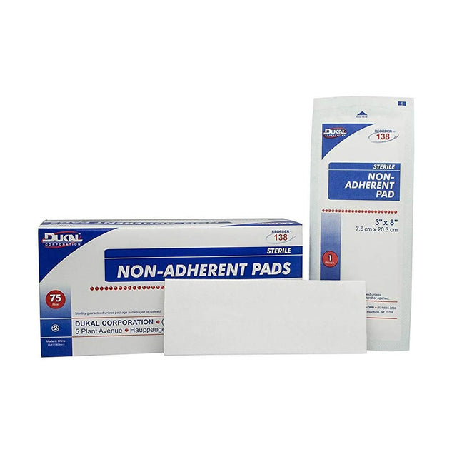 Dukal™ Nonadherent Dressing, 3 x 8 inch Dukal™